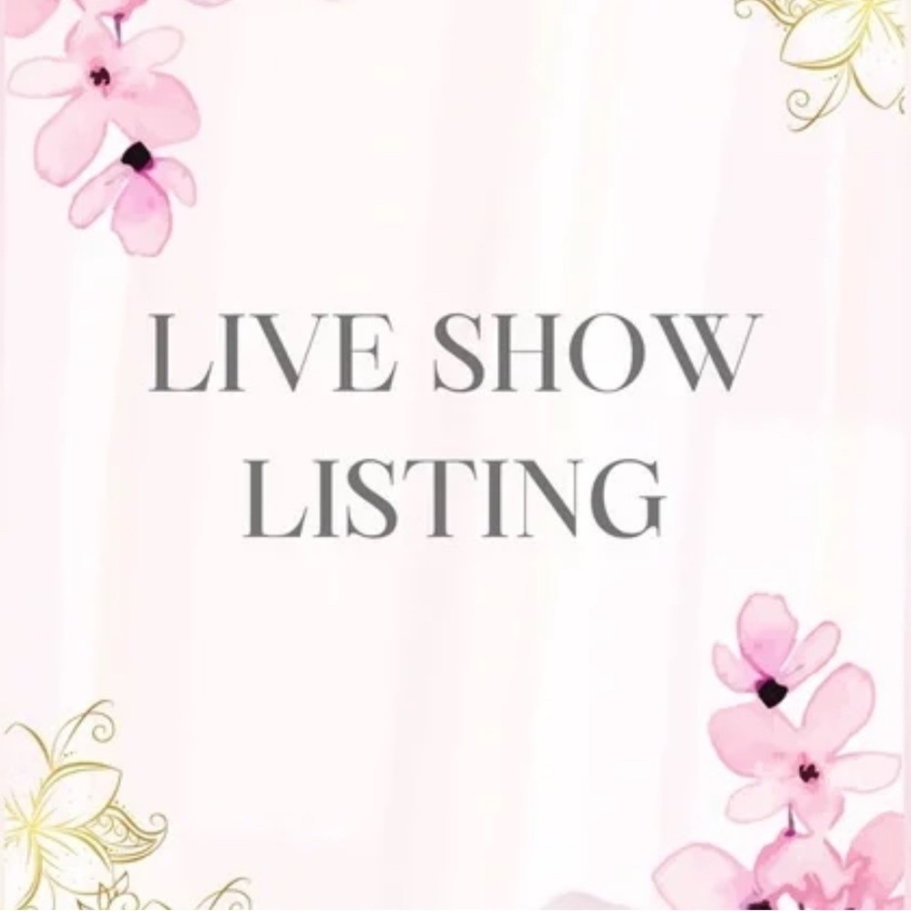 Live Show Listing